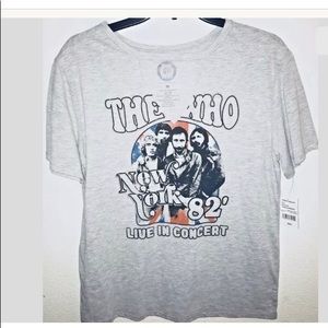 Hybrid Apparel Graphic Tee The Who 82' Med & Large